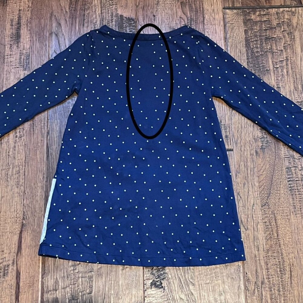 Mini Boden Polar Bears Christmas Tree Dress Sample - Picture 10 of 13